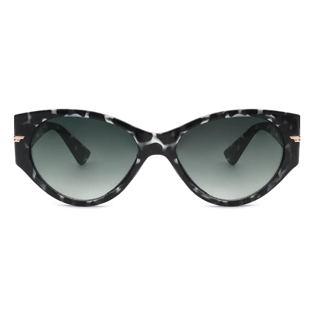 Round Oval Retro Cat-Eye Vintage Sunglasses