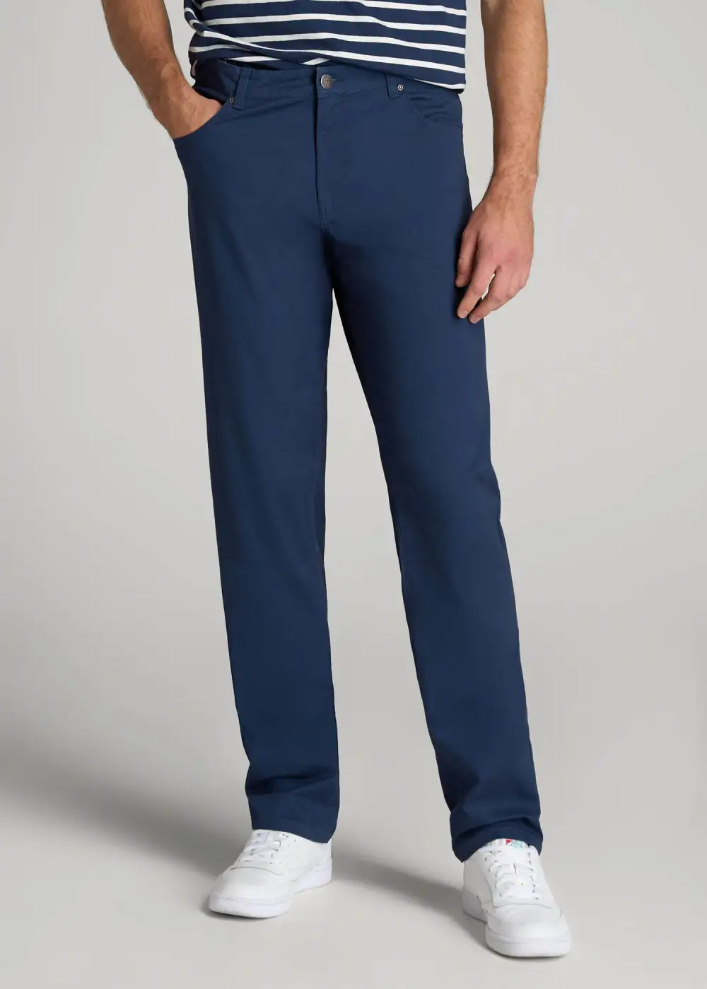 Men's Modern Straight Leg Cotton Pants