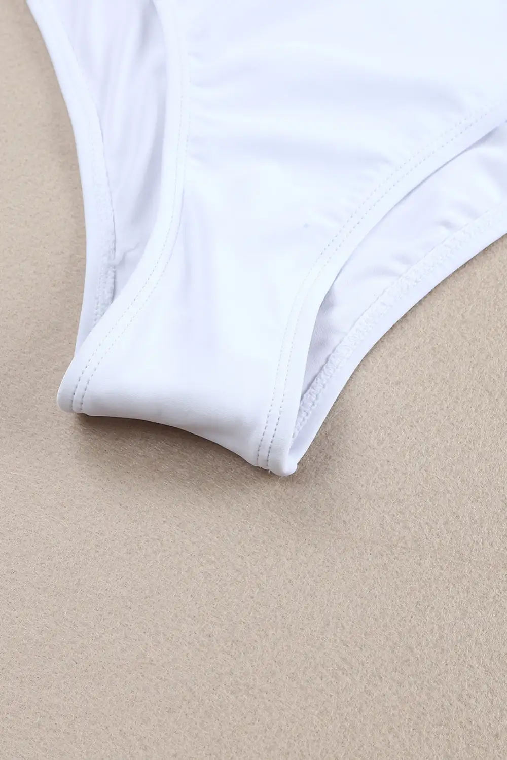 Swimwear One Shoulder Cut out One-piece Swimsuit
