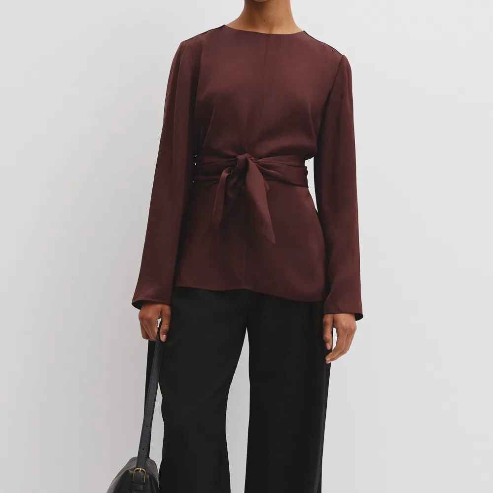 Women's Textured Long Sleeve Shirt