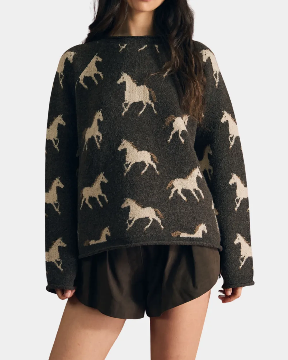 Horse Jacquard Sweater