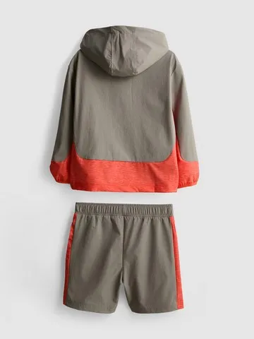 1.5-9yrs | Active Track Jacket and Shorts Set