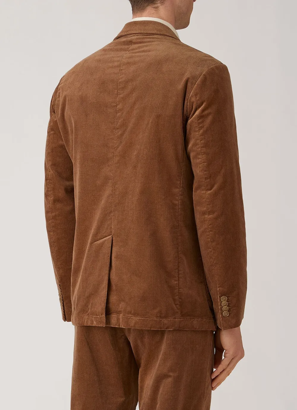 Contemporary Corduroy Tailored Blazer