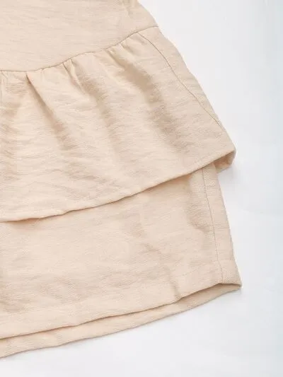 Layered High Waist Shorts
