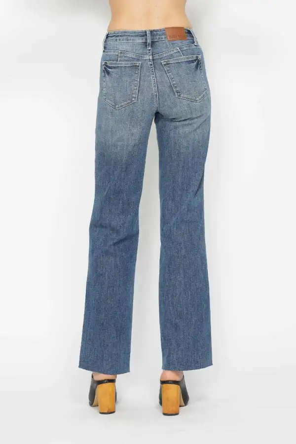 Cotton Stretch Tummy-Control Denim Jeans