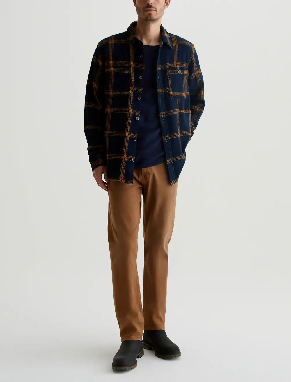 Men's Versatile Cropped Jeans