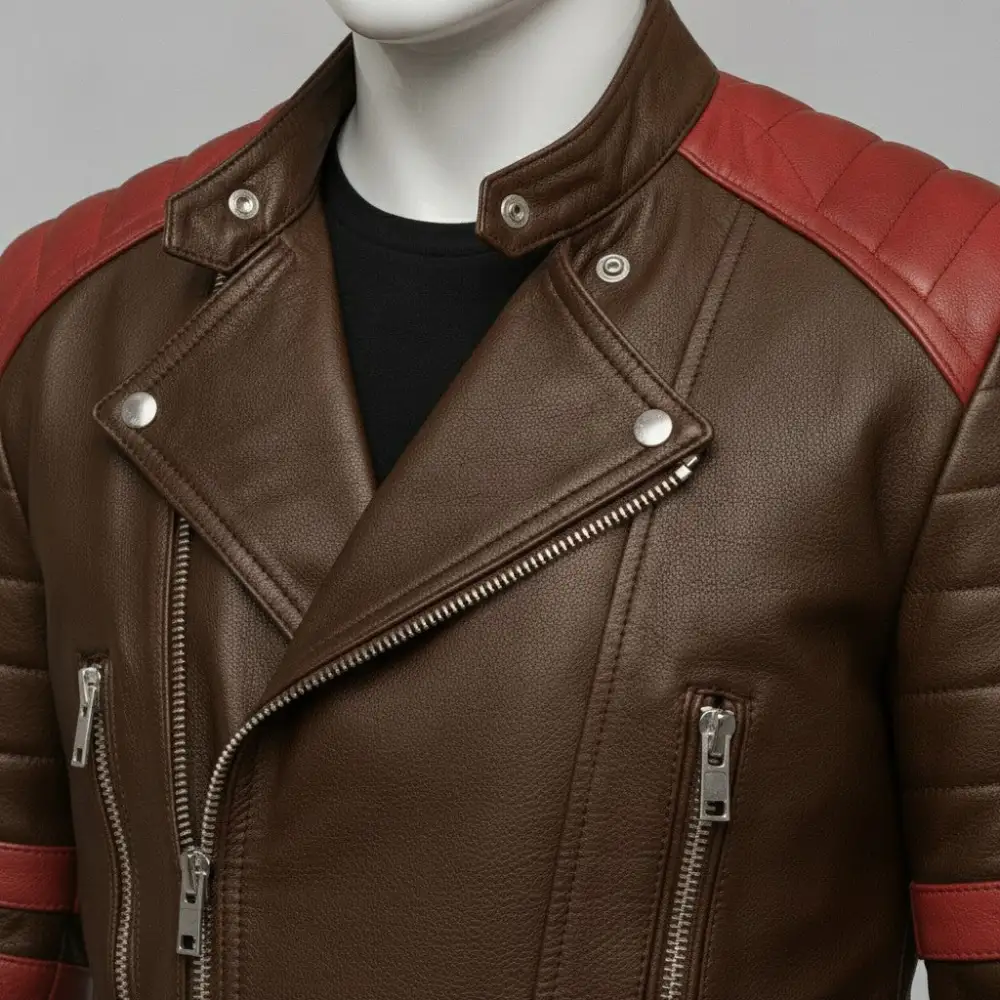 Everyday Leather Biker Motorcycle Jacket