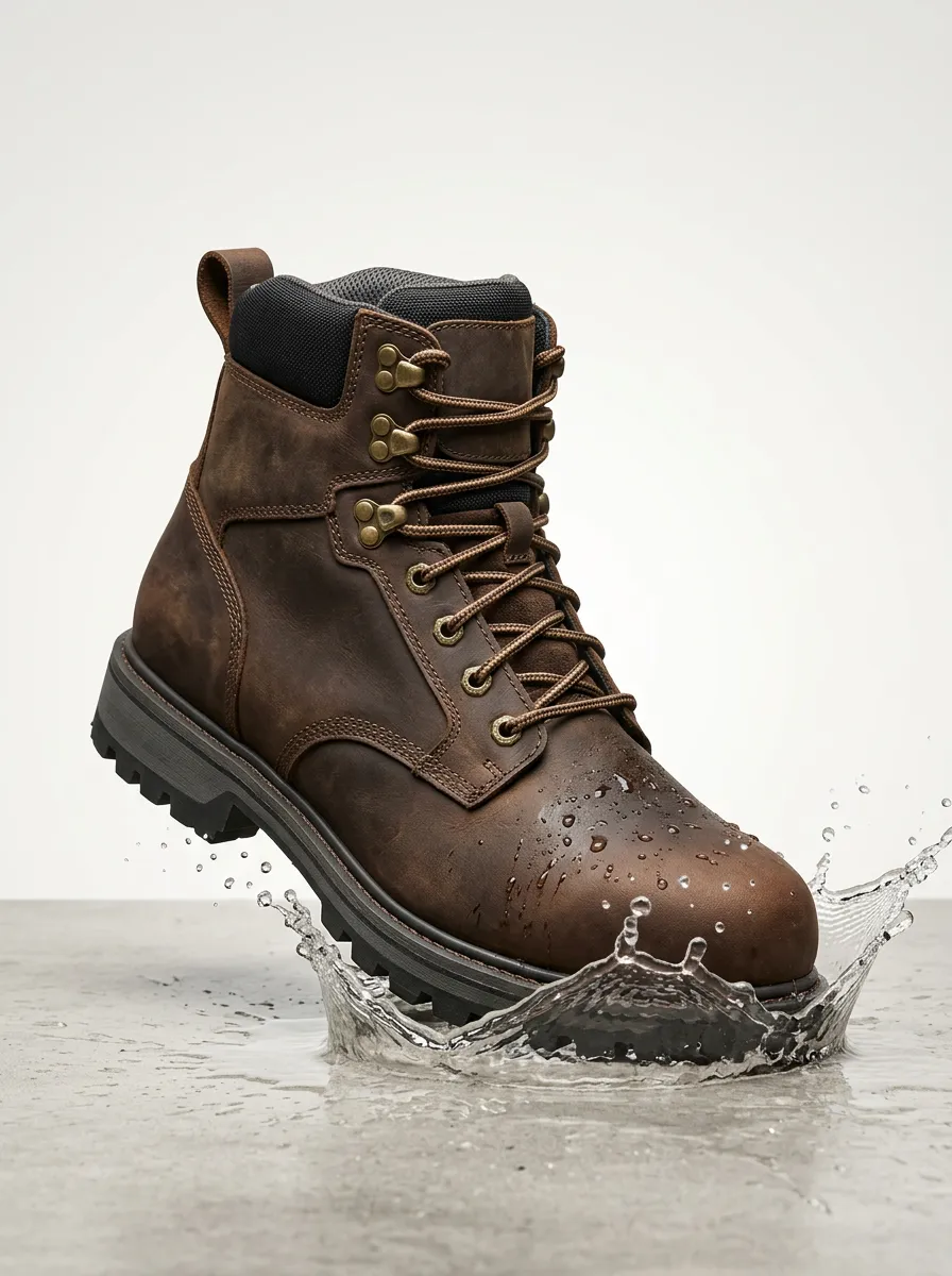 Performance-Look Outdoor Men's Waterproof Work Boots
