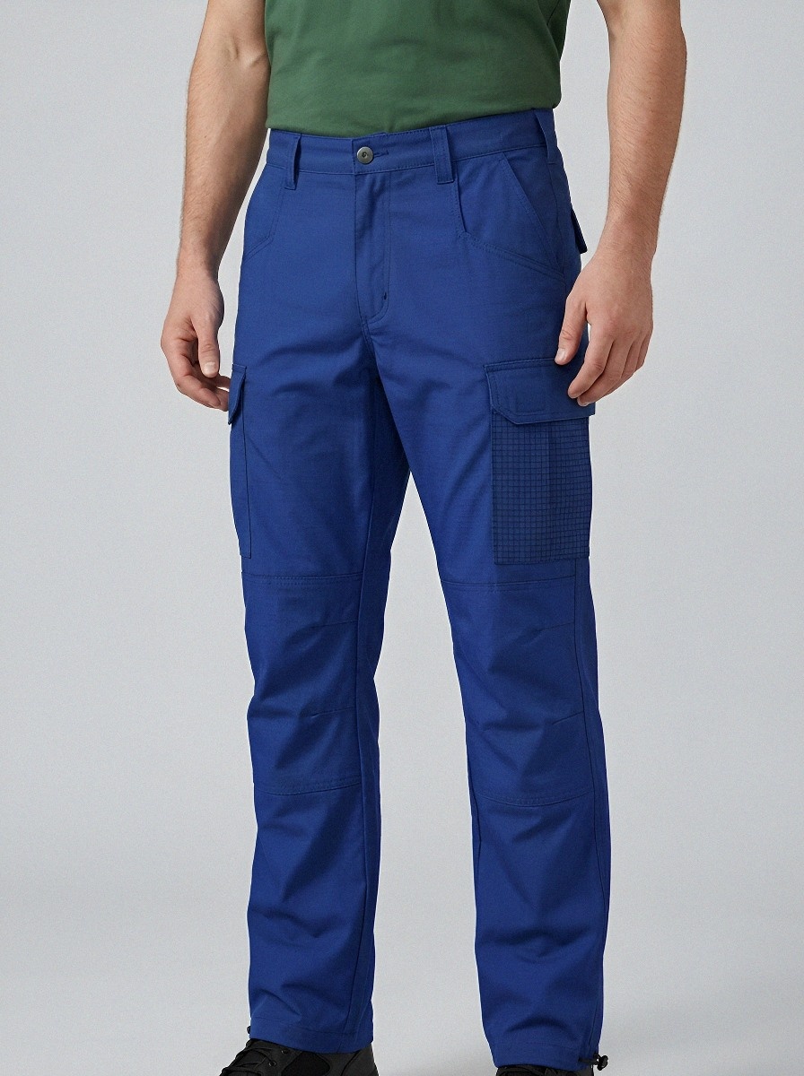 Unisex Outdoor Tactical Grid Pocket Cargo Pants