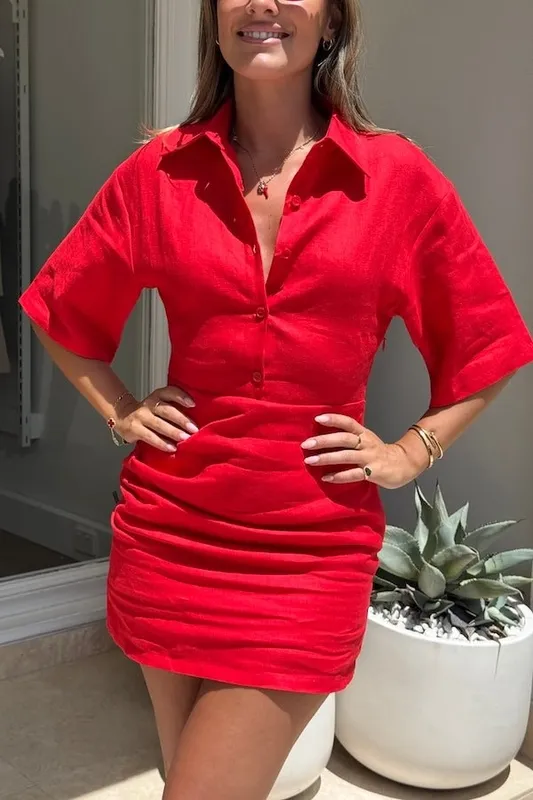Red Mini Dress