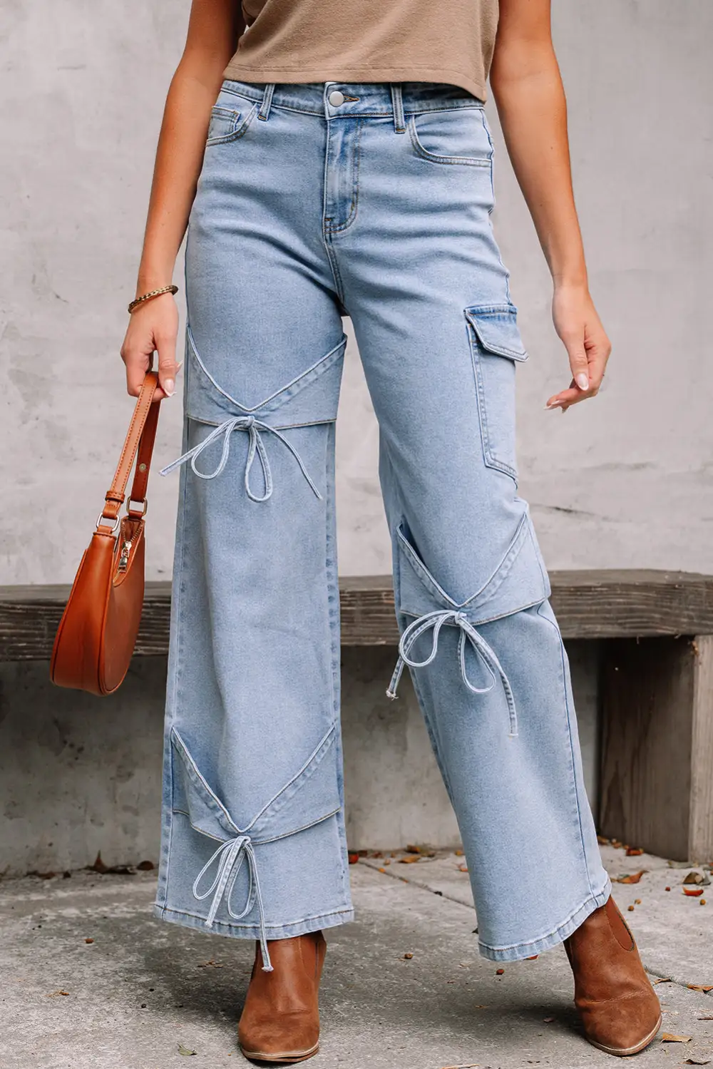 Cargo Denim Jeans