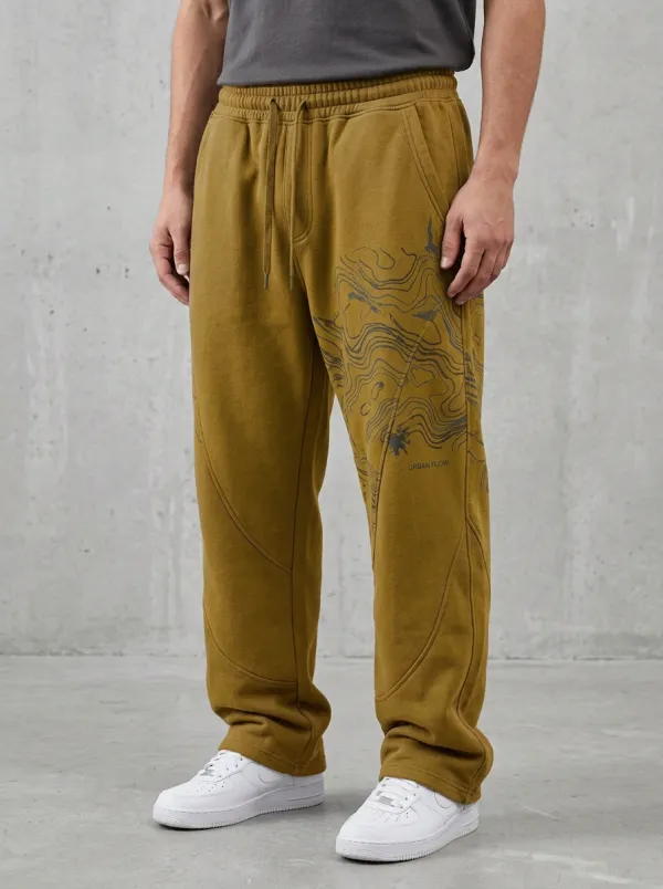 Active Sweatpants Topographic Men's Sweatpants