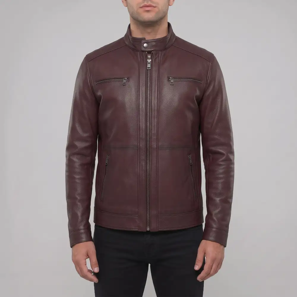 Biker Motorcycle Cafe Racer Jacket