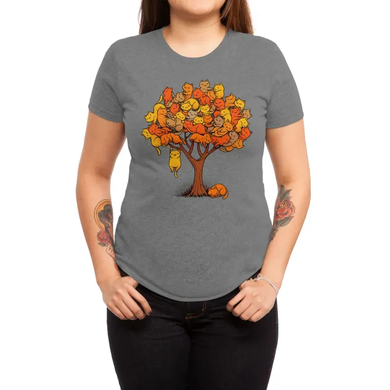 Versatile Basic Round Neck Art Pattern