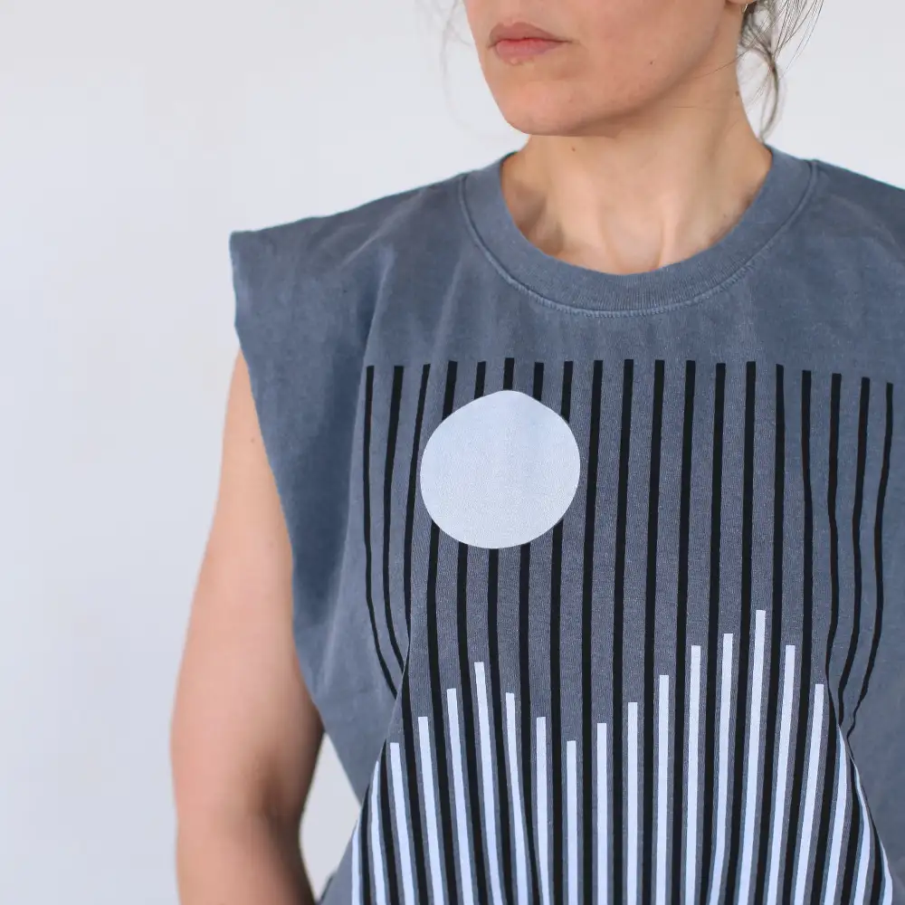 Alpine Mountain Cotton Crop Tank