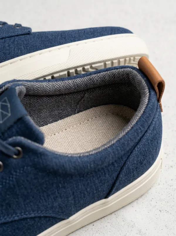 Practical Stretch Graphic Sport Look Men's Stretch Canvas Shoes