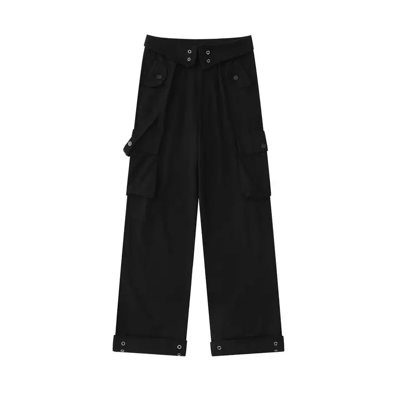 Women's High Waist Cargo Pants