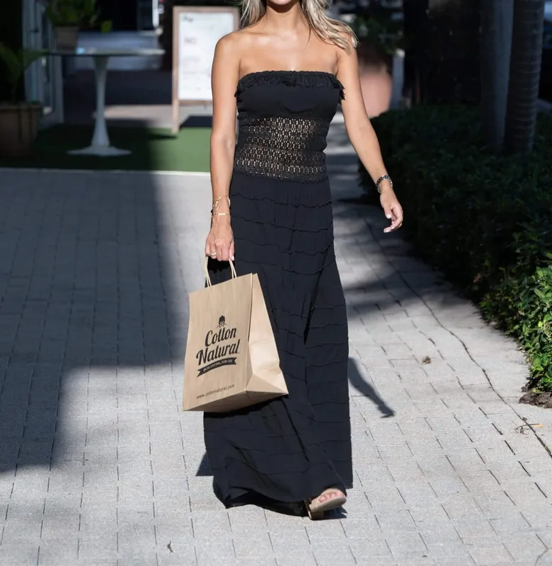 Black Soft Cover Dress