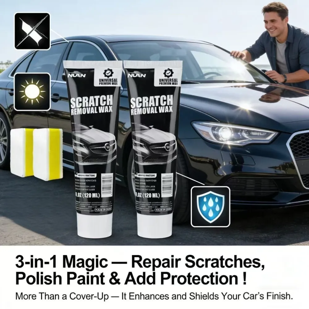 3-Second Car Scratch Remover – Professional Polish & Paint Protection Wax​ -8RH7