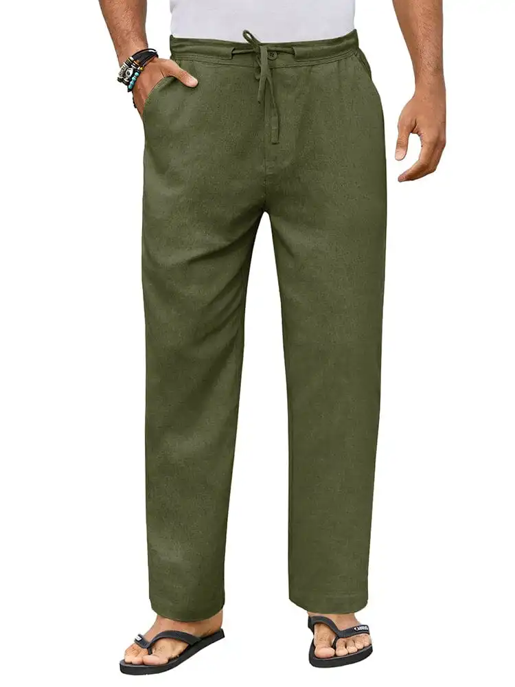 Comfort Drawstring Waist Pants