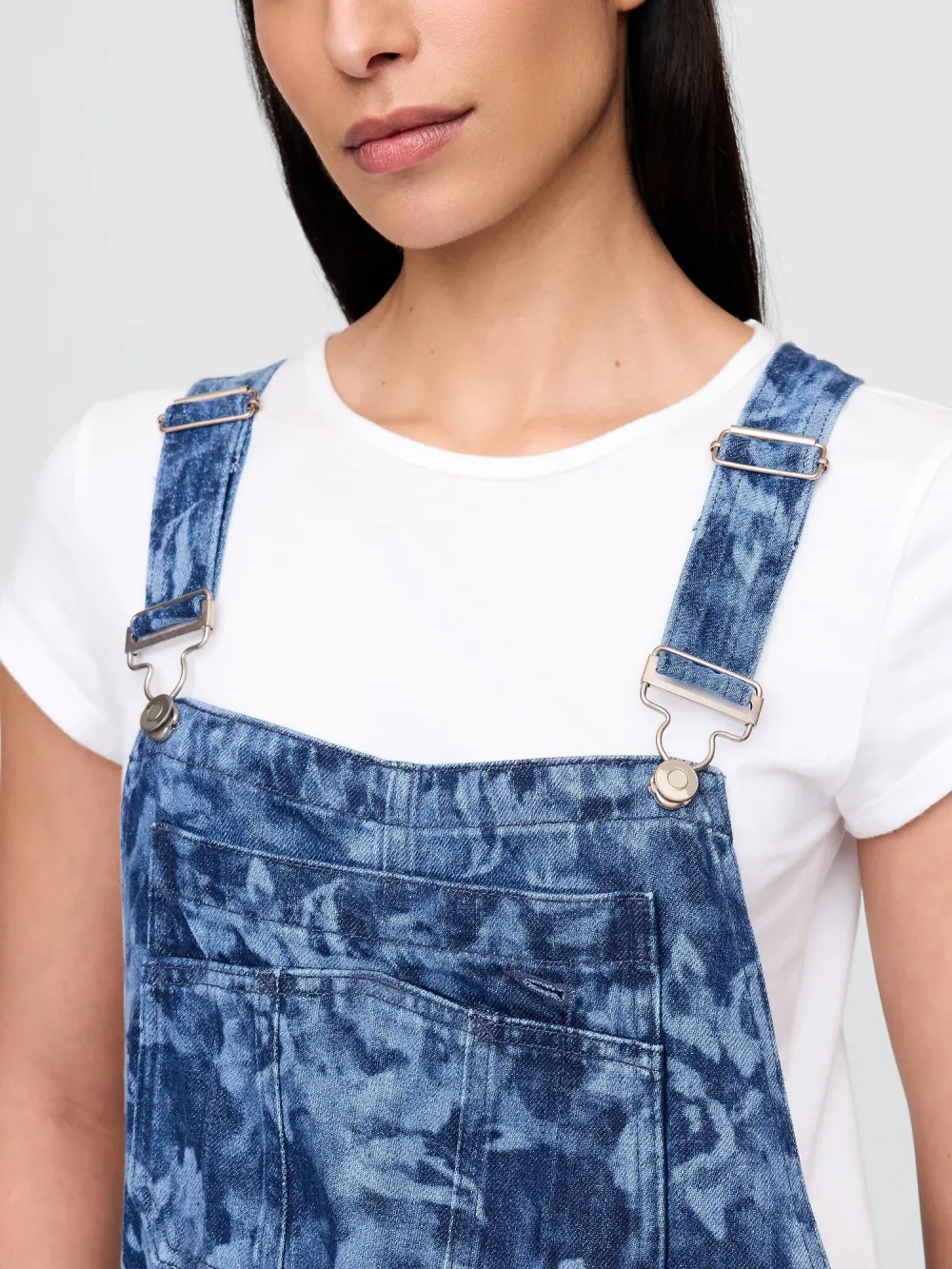 Full Print Denim Straps