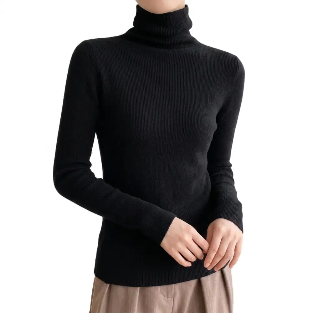 Cashmere Cashmere Turtleneck Sweater