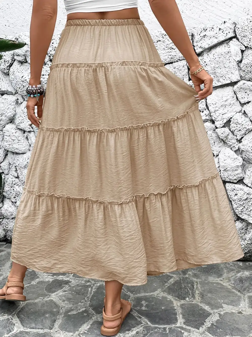 Everyday Tiered Frill Skirt