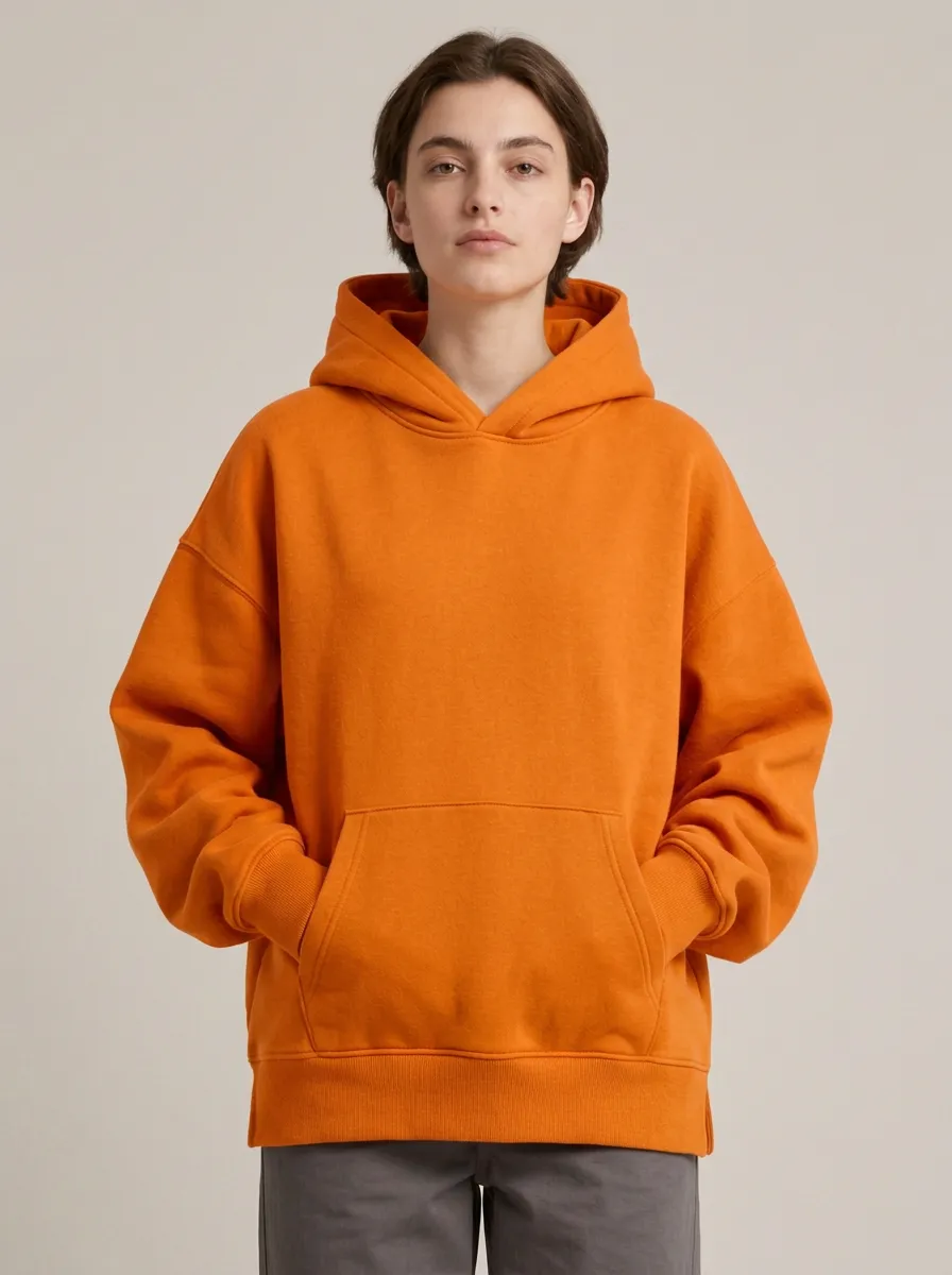 Off Duty Minimal Unisex Everyday Hoodie