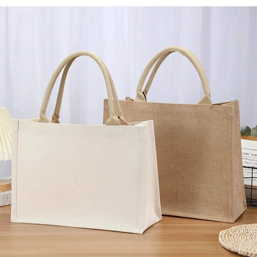 Sustainable Utility: Eco-Friendly Cotton Canvas Shopping Bag