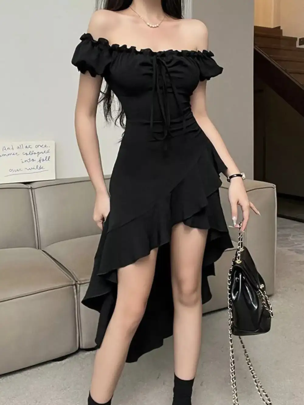 Ruffle Dress Casual