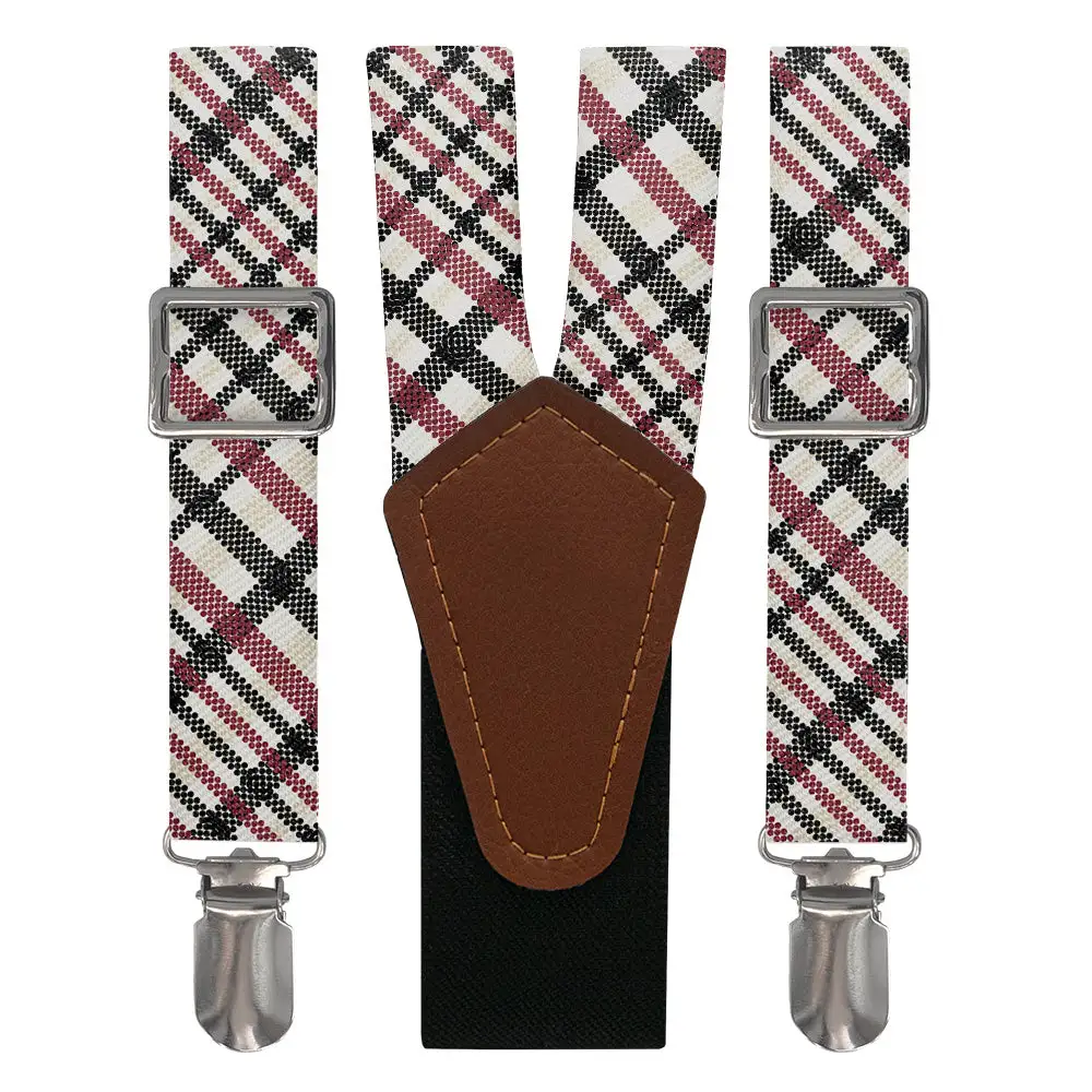 Potter Plaid Pattern Suspenders