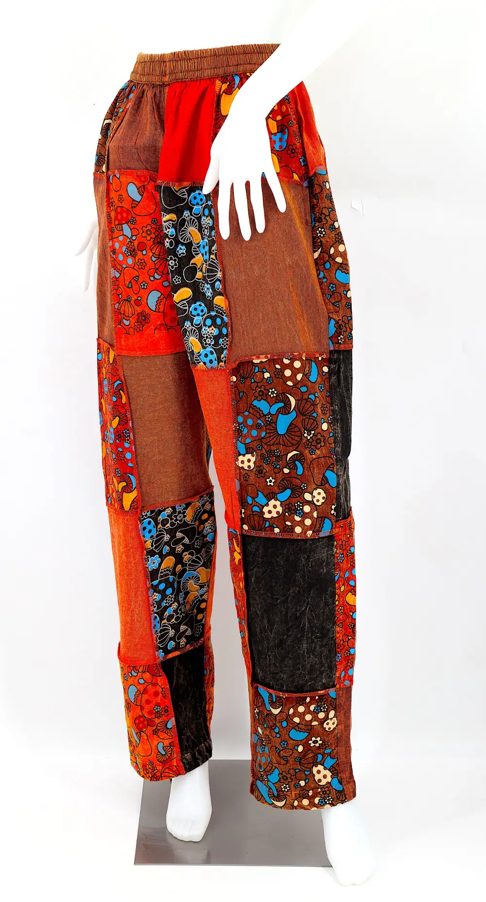 Women's Classic Patchwork Festival Straight Pants