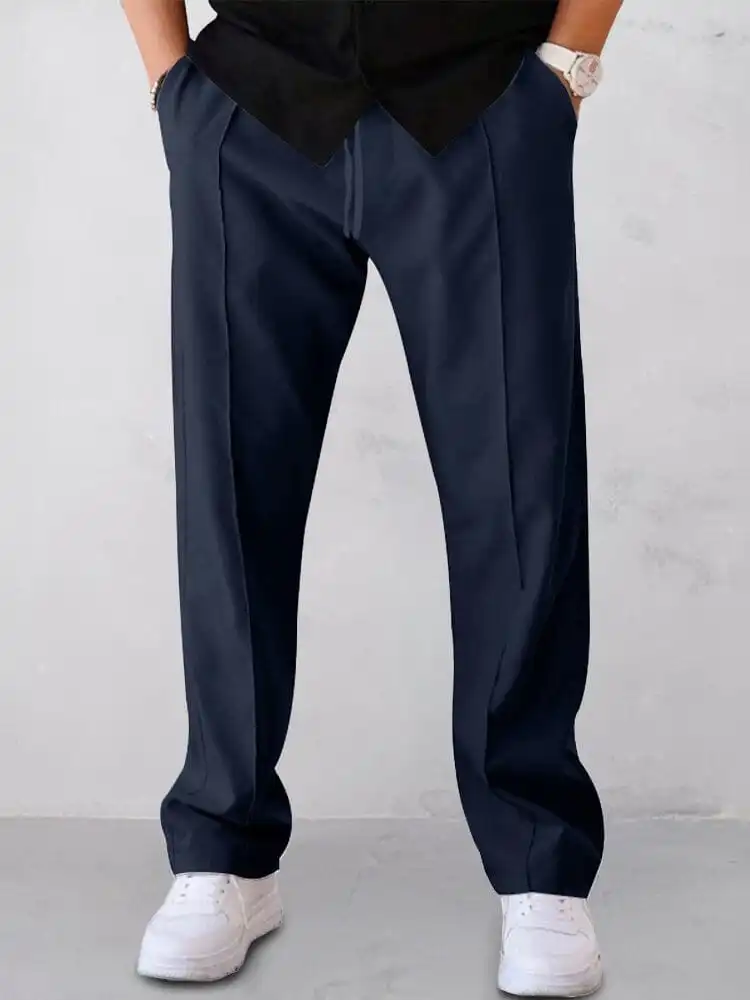 Cotton Blend Jogger Pants