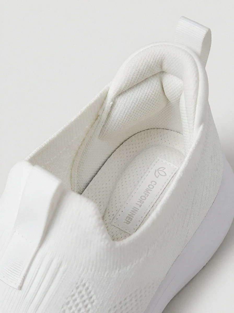 Women's Knit Daily Wear Mesh Athletic Sneakers