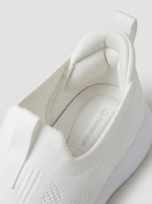 Women's Knit Daily Wear Mesh Athletic Sneakers