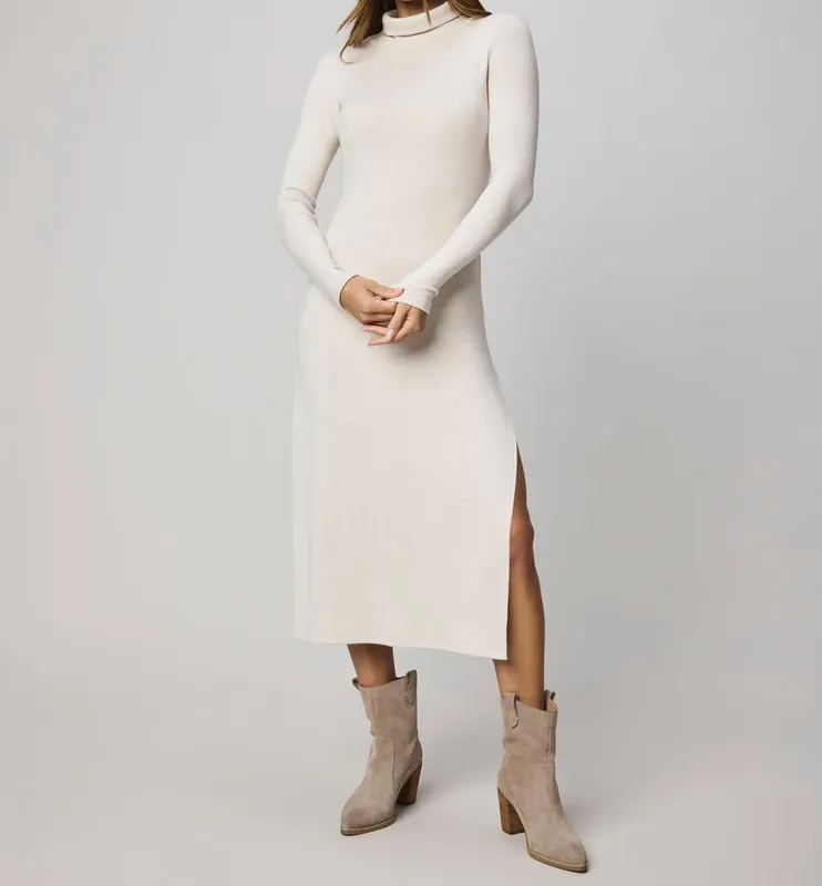 Structured Draped Simple Dress