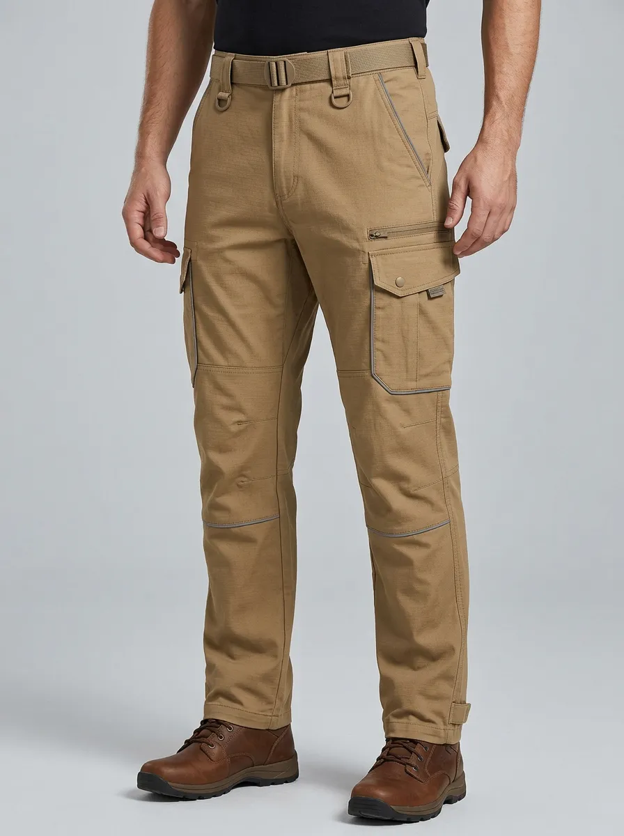 Everyday Road-Ready-Look Men's Multi-Pocket Waterproof Tactical Cargo Pants