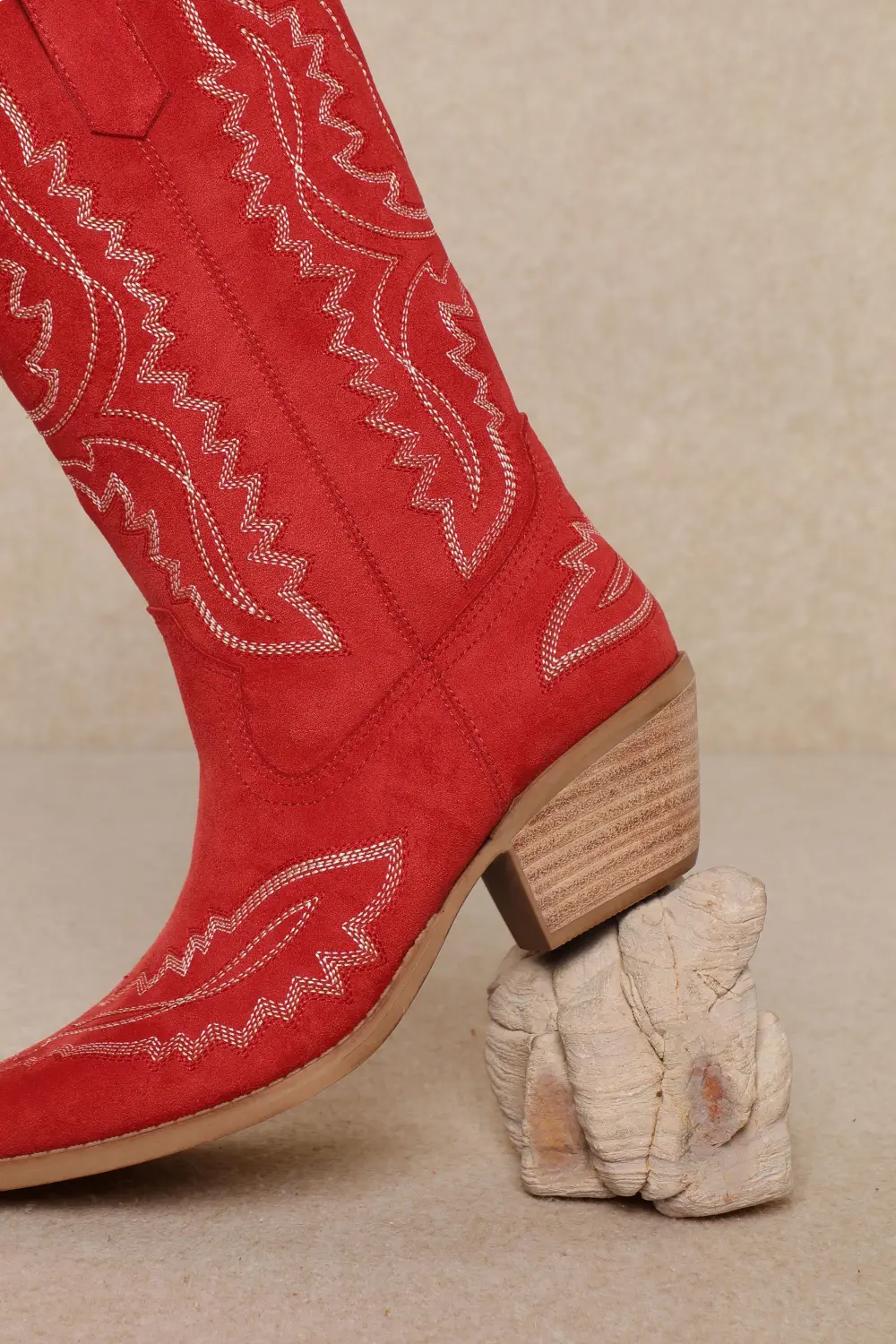 Tessa Mid-calf Western Cowgirl Boot