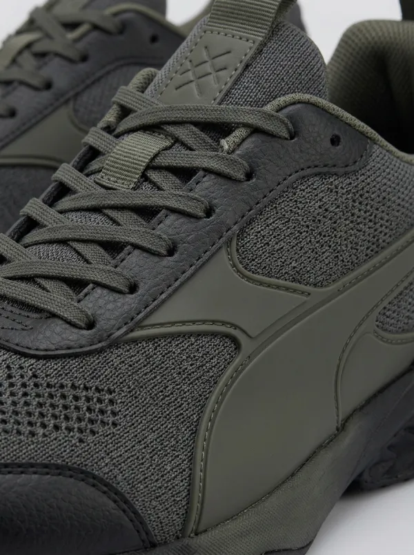Men's Sneaker Enthusiast Olive Green Running Shoes