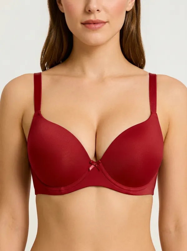 Women's Padded Bow-Detail Bra