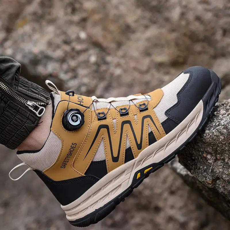 Men's Cushioned Field Work Boots