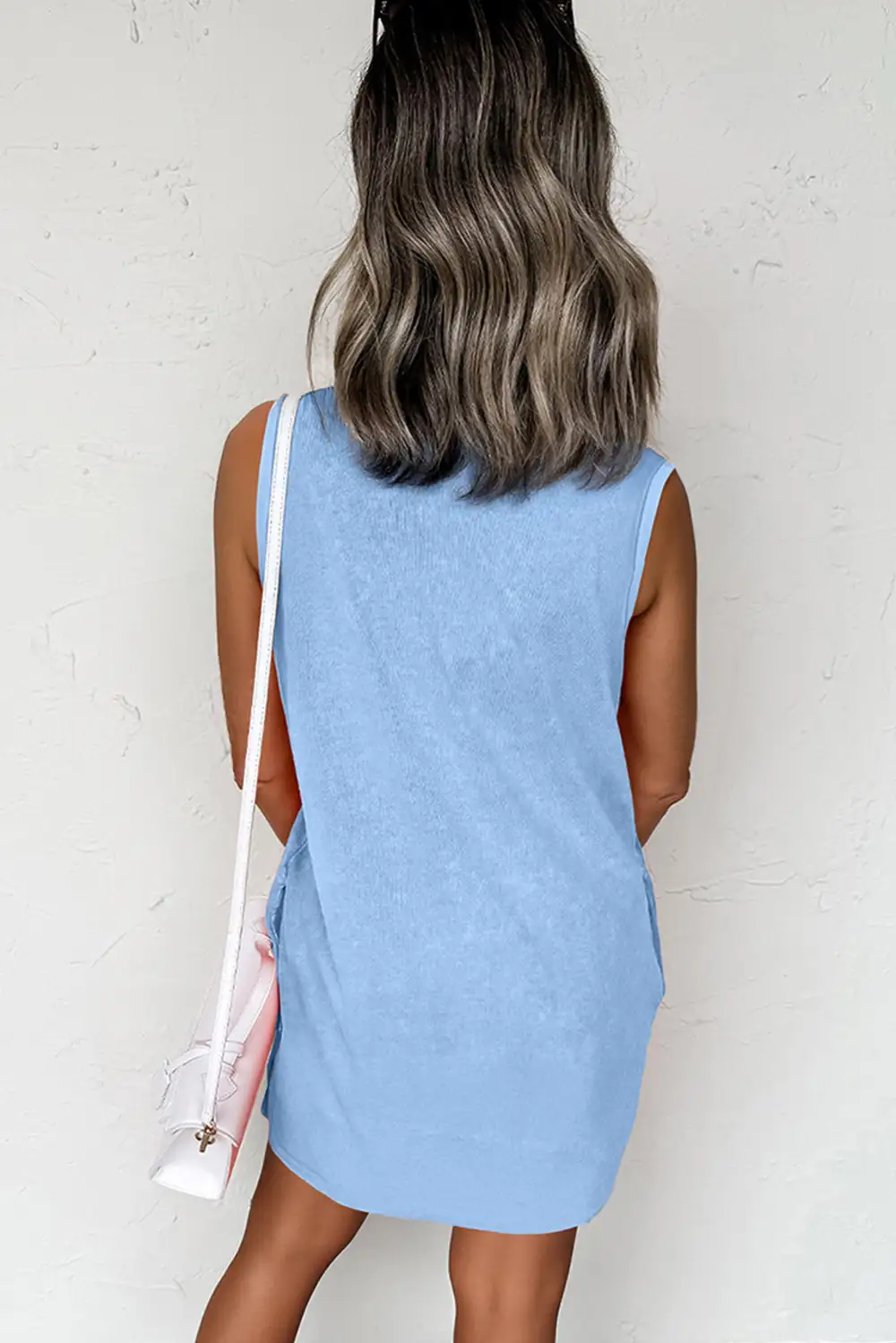Weekend Pocket Detail Tank Mini Dress