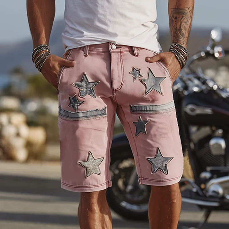 Woven Pocket Washed Shorts
