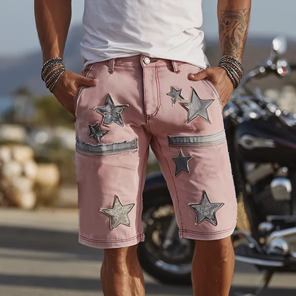 Woven Pocket Washed Shorts