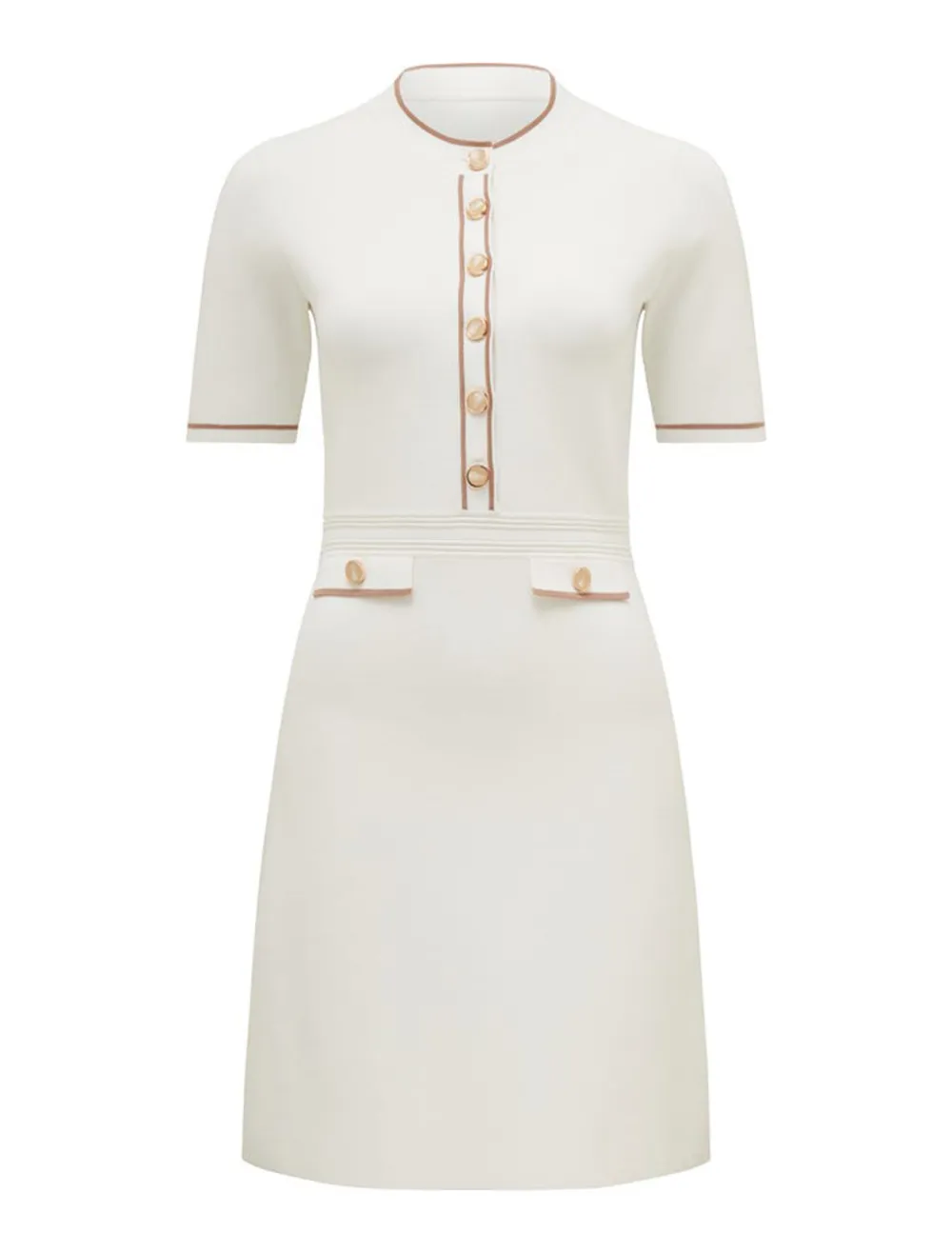 Crepe Knit Dress