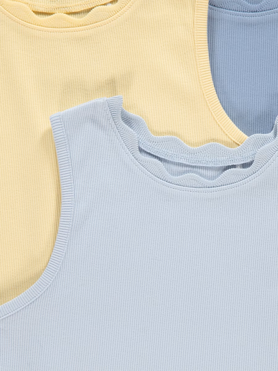 Scallop Edge Vests 3 Pack detail 1