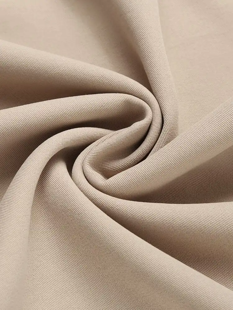 Simple Elastic Waist Slack Pants