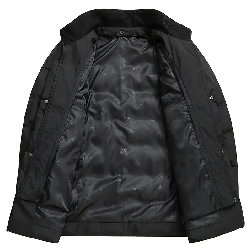 Layered Garment Washed Jacket