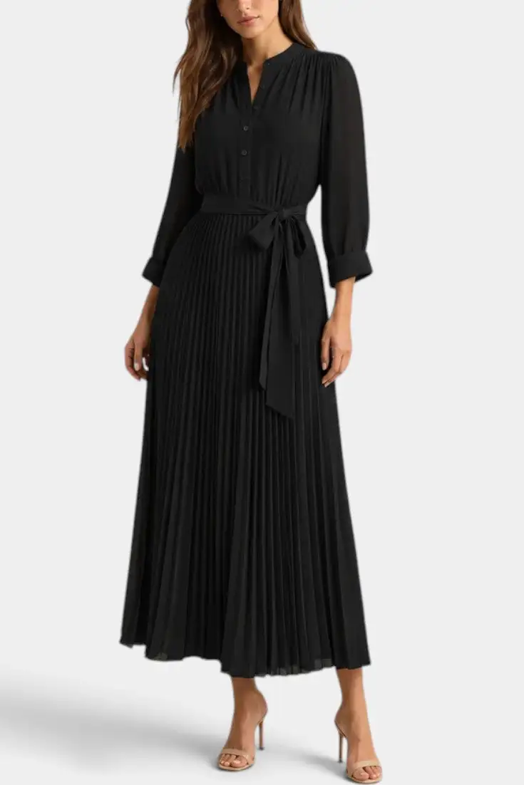 Floral-Lace Maxi Dress
