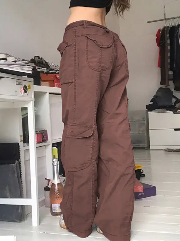 Refined Refined Pocketed Wide Straight Jeans